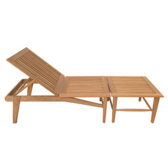 #3006 Sol - Sun Lounger in Teak
