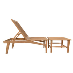 #3006 Sol - Sun Lounger in Teak