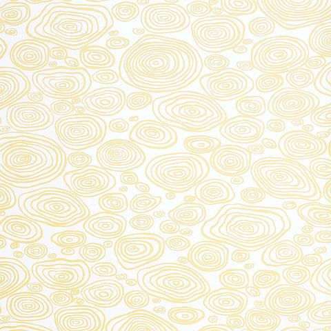 Encircle | Sunlight - Hand Printed Wallpaper