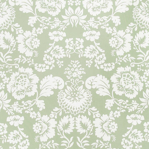 Baroness | Verde - Hand Printed Wallpaper