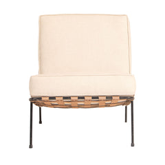 #1514 Lounge Chair in Linen by Alf Svensson