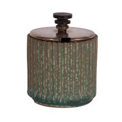 #1037 Stoneware Jar w/Lid by Arne Bang