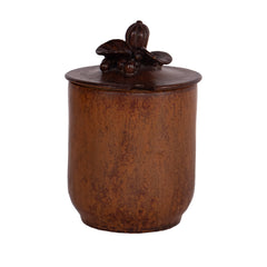 #1048 Stoneware Jar w/Lid by Arne Bang
