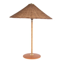 #1105 Table Lamp Wrapped in Cane