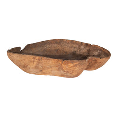 #1246 Large Wooden Bowl