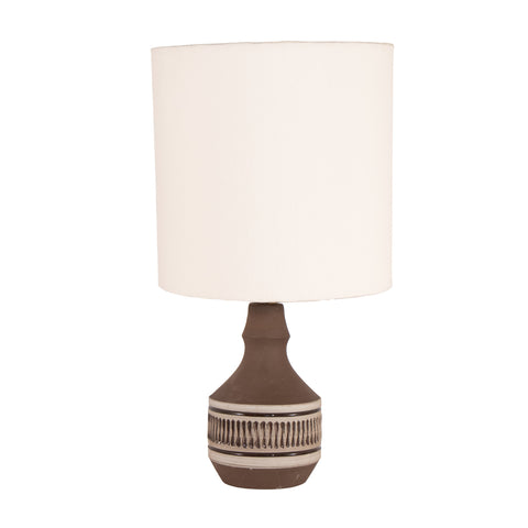 #1308 Stoneware Table Lamp