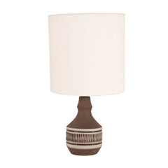 #1308 Stoneware Table Lamp