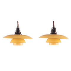 #1402 Pair of Pendants by Poul Henningsen