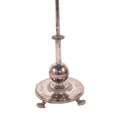 #1406 Silver Plated Floor Lamp by Elis Bergh