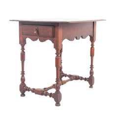 #1421 Charles II Fruit Wood Table