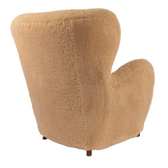 #1437 Lounge Chair in Sheep Skin