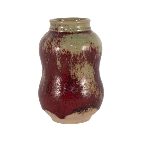 #1466 Stoneware Vase by Henning Nilsson