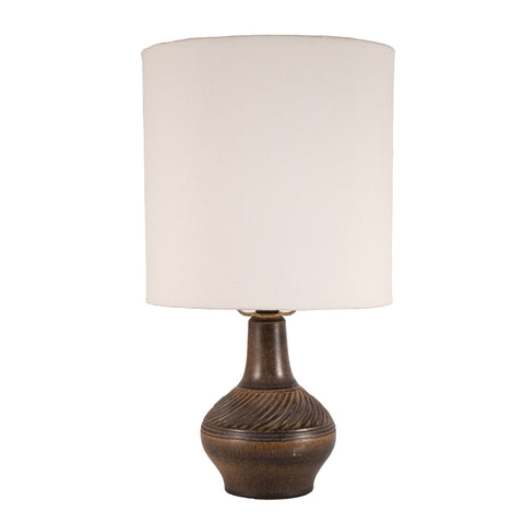 #1534 Stoneware Table Lamp by Henry Brand