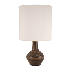 #1534 Stoneware Table Lamp by Henry Brand
