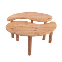 #1556 Coffee Table in the form of Ying and Yang
