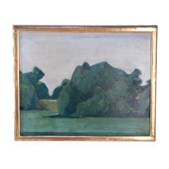 #1595 Painting in Oil by Sixten Lundbohm