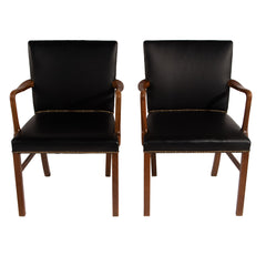 #160 Pair of Desk Chairs by Ole Wanscher