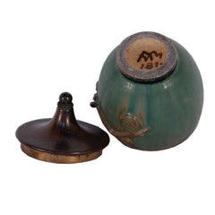 #1600 Stoneware with Lid by Arne Bang