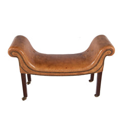 #1604 Bench in Leather
