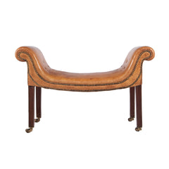 #1604 Bench in Leather