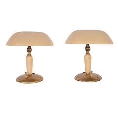 #1605 Pair of Table Lamps by Bertil Brisborg