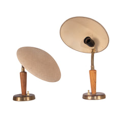 #1607 Pair of Table Lamps by Bertil Brisborg