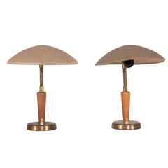 #1607 Pair of Table Lamps by Bertil Brisborg