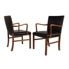 #160 Pair of Desk Chairs by Ole Wanscher