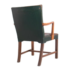 #19 Armchair in Leather by Ernst Kuhn