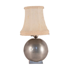 #19 Table Lamp in Pewter by GAB