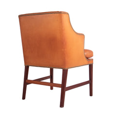 #231 Leather Arm Chair by Ole Wanscher,