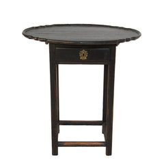 #250 Gustavian Sidetable with oval top