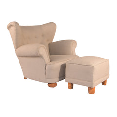 #3 Lounge Chair with Foot Stool