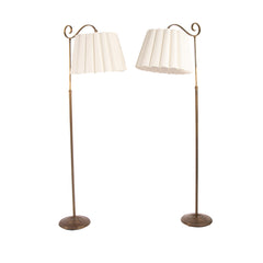 #304 Pair of Adjustable Floor Lamps by Bertil Brisborg