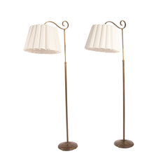 #304 Pair of Adjustable Floor Lamps by Bertil Brisborg
