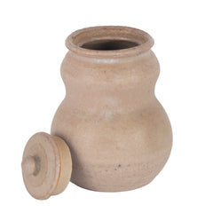 #341 Stoneware with Lid by Rolf Palm