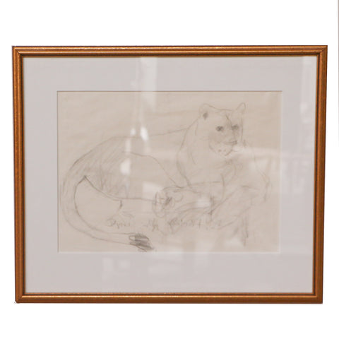 #353 Drawing by Bror Hjorth