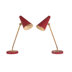 #404 Pair of Desk Lamps by Bertil Brisborg