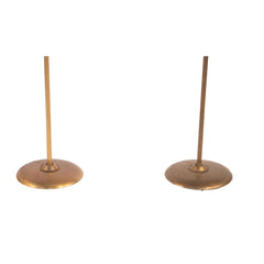 #532 Pair of Adjustable Floor Lamps in Brass by Bertil Brisborg