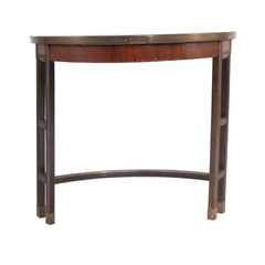 #650 Wall Demi Lune Table