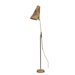 #654 Floor Lamp in Brass