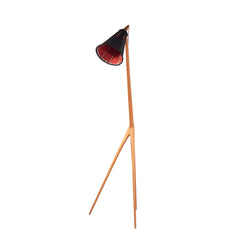 #7 Floor Lamp in Wood by Uno and Osten Kristiansson