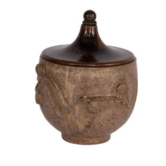 #735 Stoneware Jar with Lid by Arne Bang