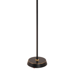 #743 Floor Lamp in Metal and Brass