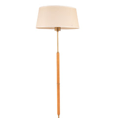 #760 Floor Lamp in Brass and Wood