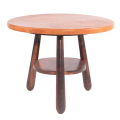 #845 Coffee Table with Leather top by Otto Faerge