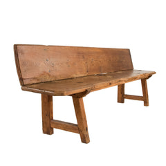 #857 Wooden Bench