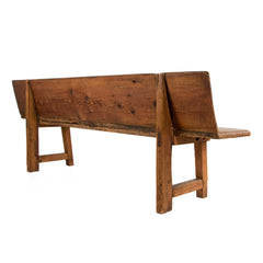 #857 Wooden Bench