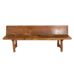 #857 Wooden Bench