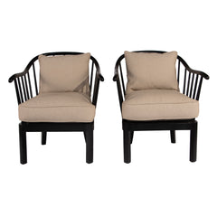 #89 Pair of Lounge Chairs by Otto Schulz